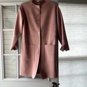 Baby pink half coat